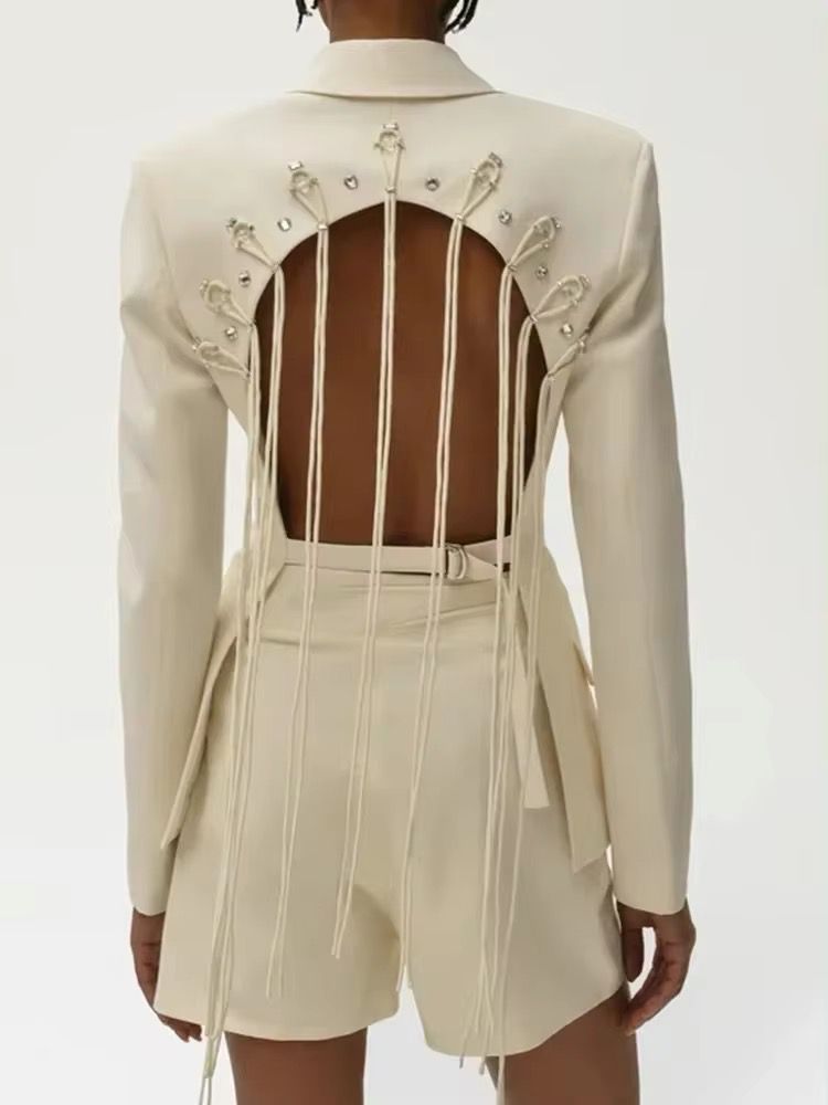 Blazer Bold Fringes