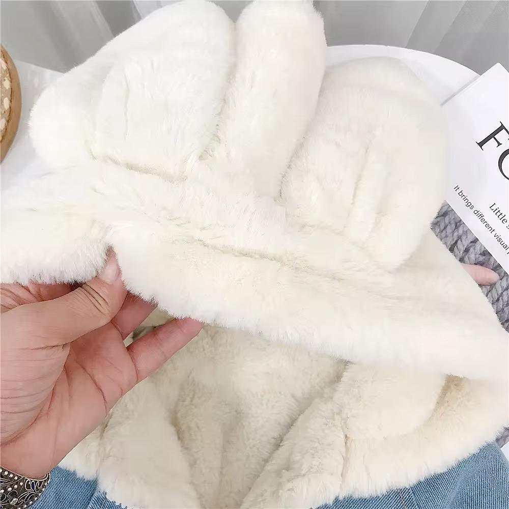 Giacca Fur Rabbit Denim