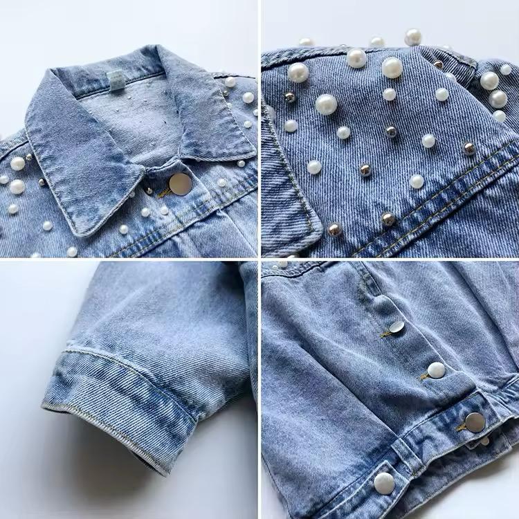 Giacca Jeans Perla