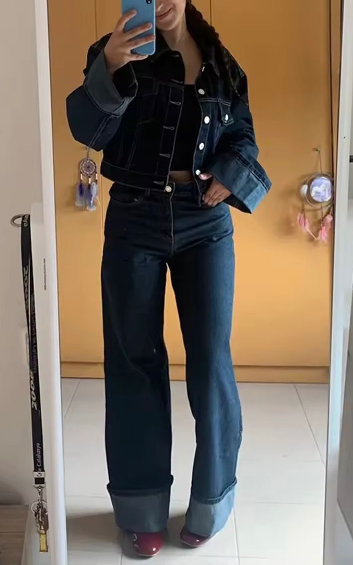 Coordinato Denim Double Cuff