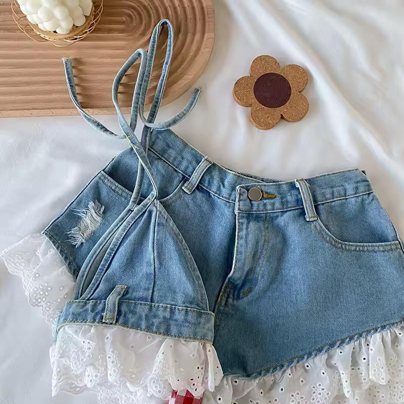 Coordinato Denim Lace Dream
