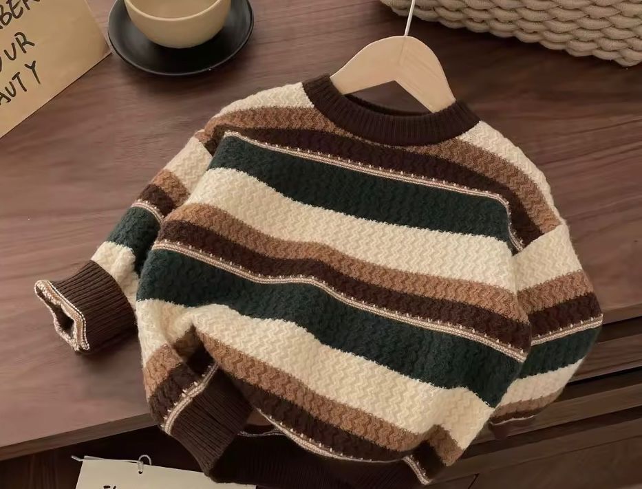 Maglioncino Choco Stripes Mood