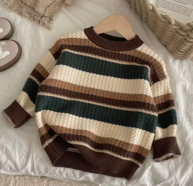 Maglioncino Choco Stripes Mood