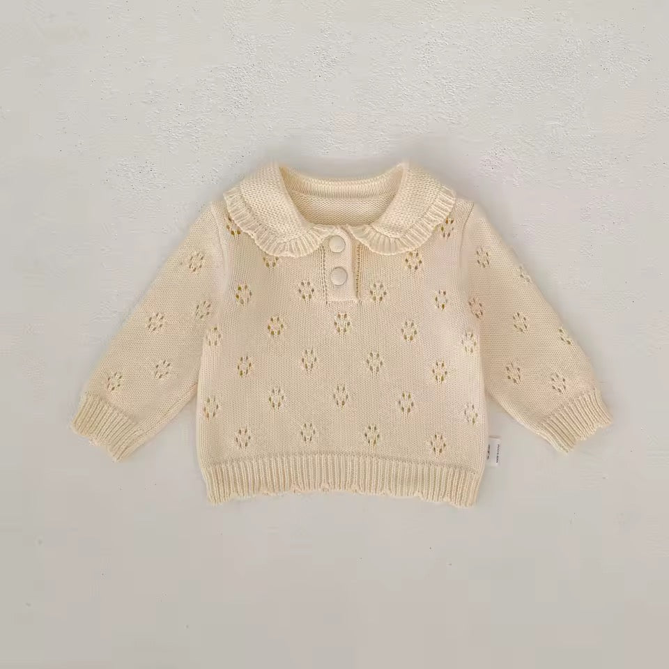 Baby Knit Set Cream