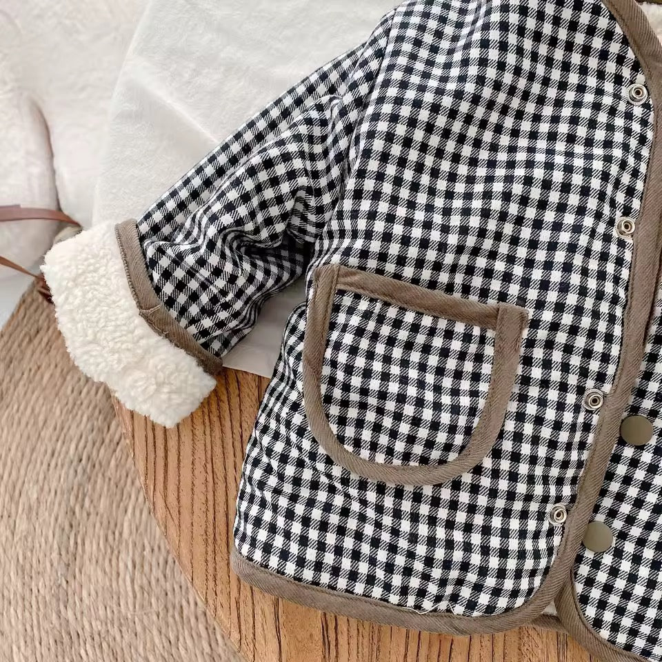 Double‑Face Cozy Jacket Kids