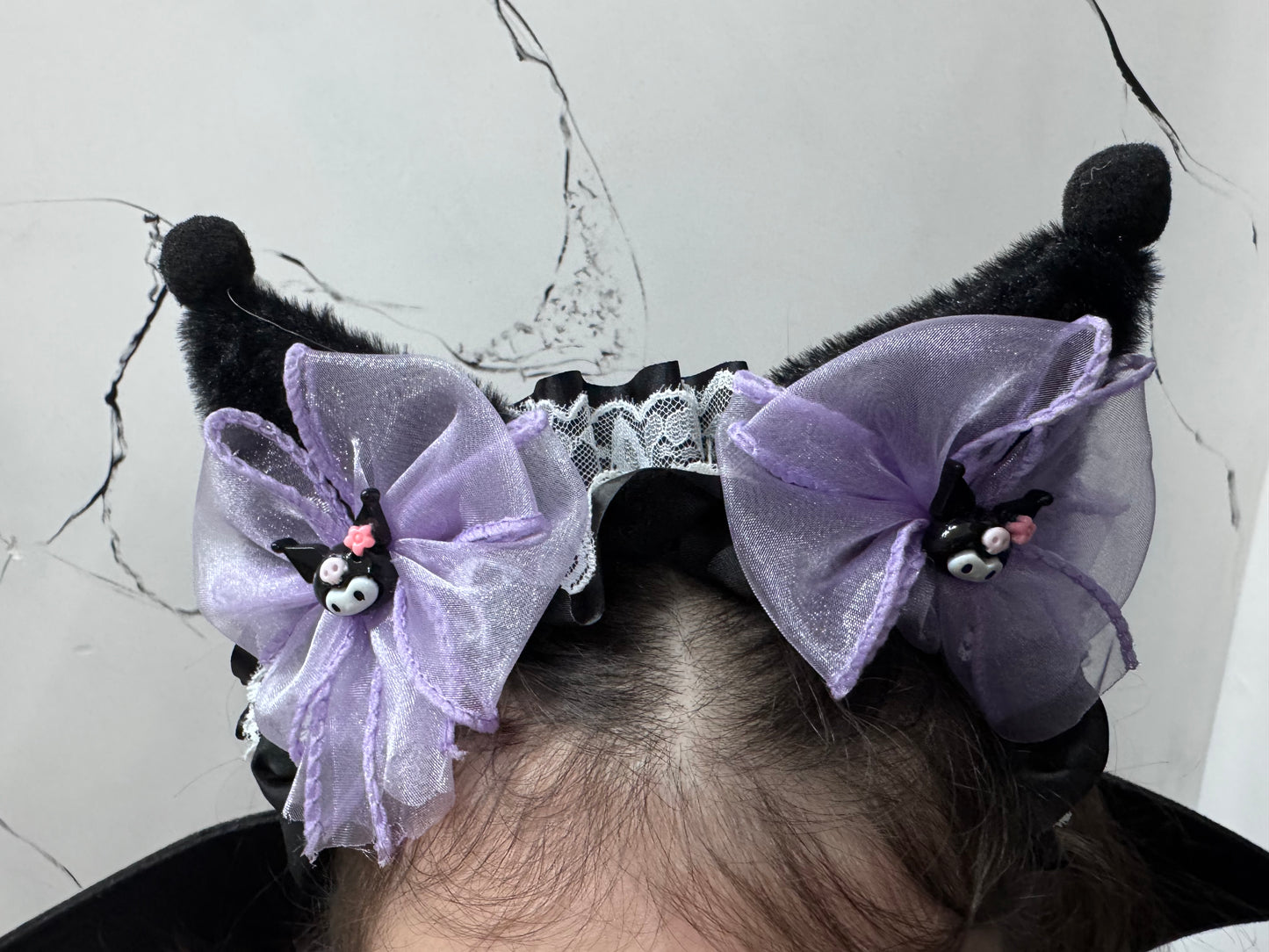 Vestito Kuromi in velluto