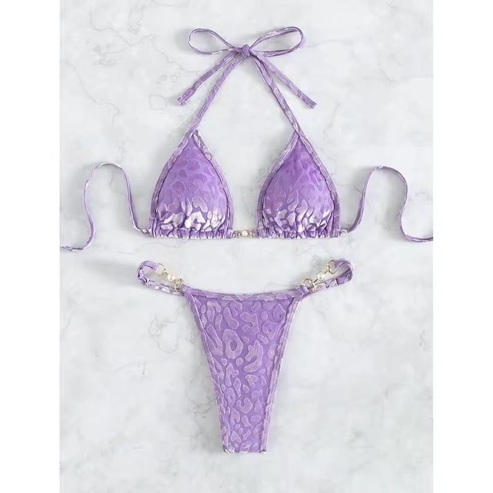 Bikini Shiny Animalier