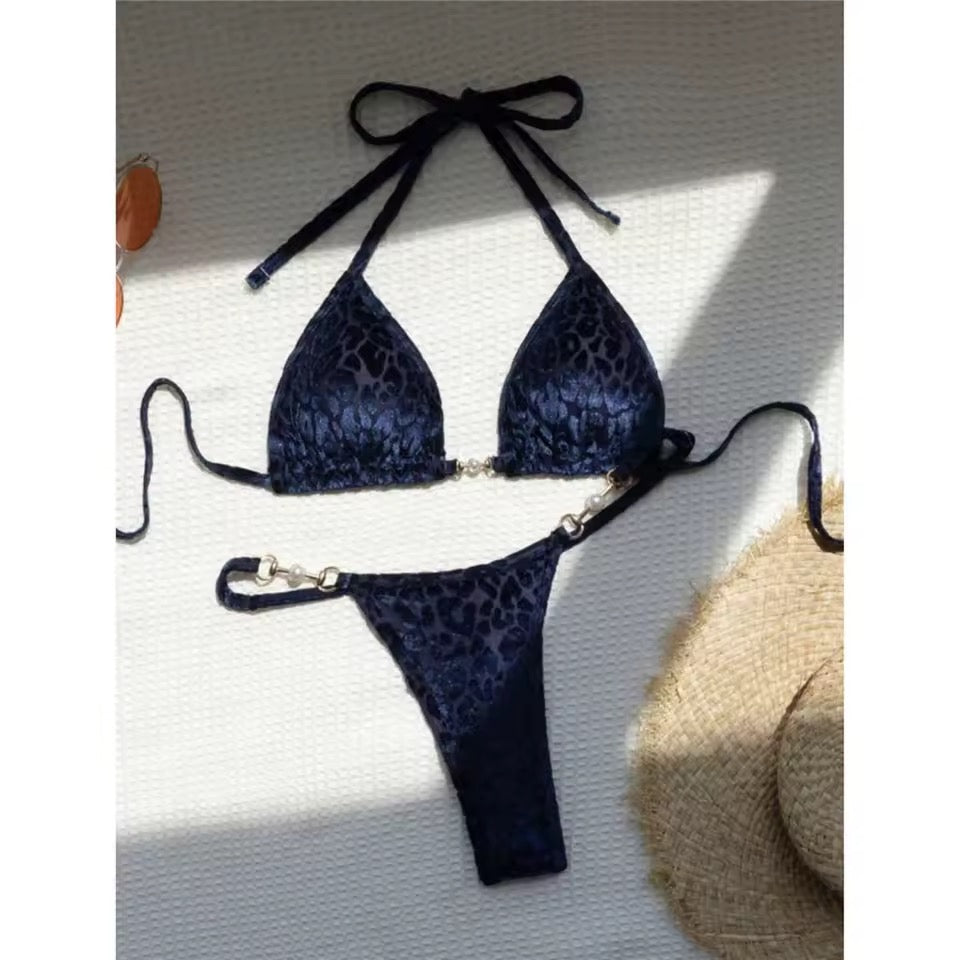 Bikini Shiny Animalier