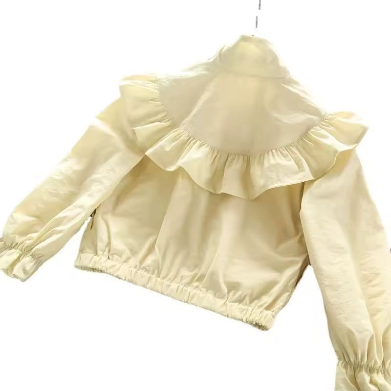 Giacca Soft Breeze Ruffle