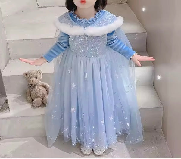 Vestito in velluto di Frozen