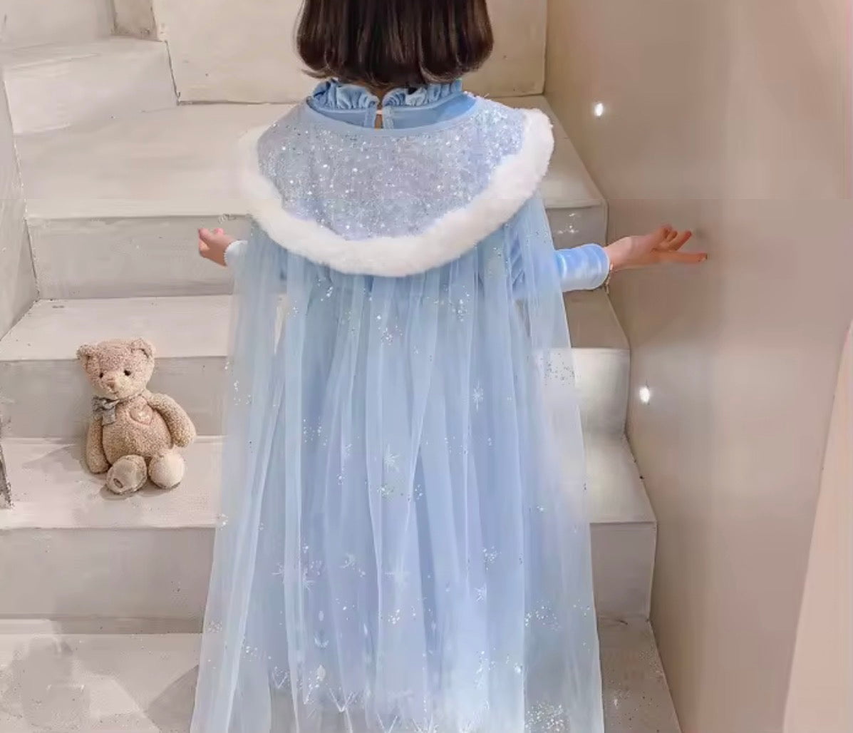 Vestito in velluto di Frozen