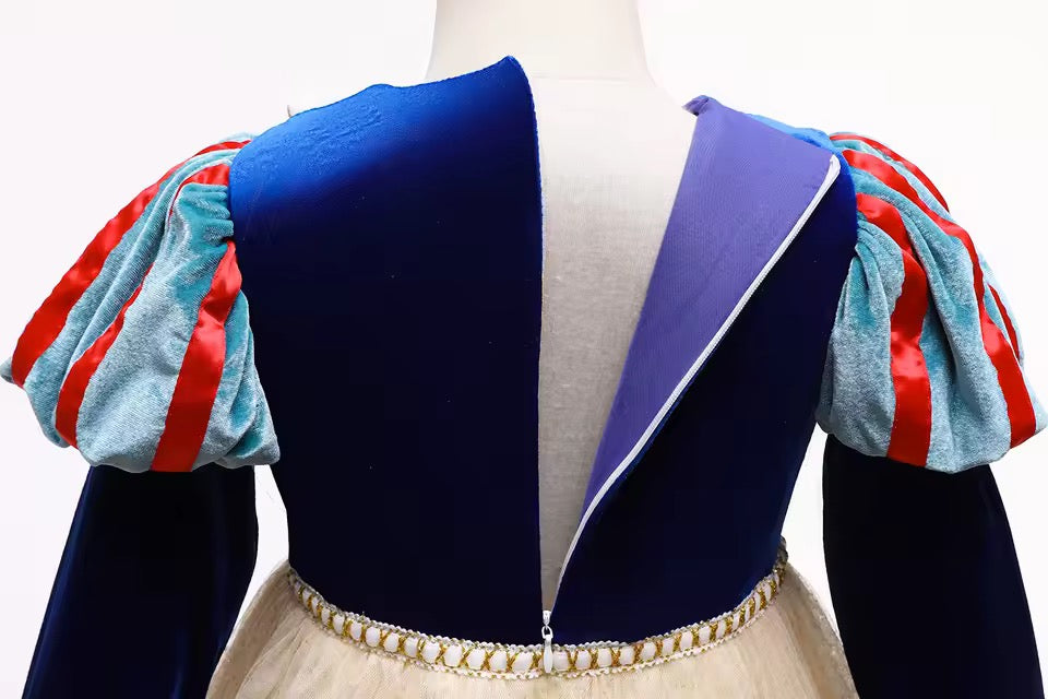 Vestito in velluto Biancaneve