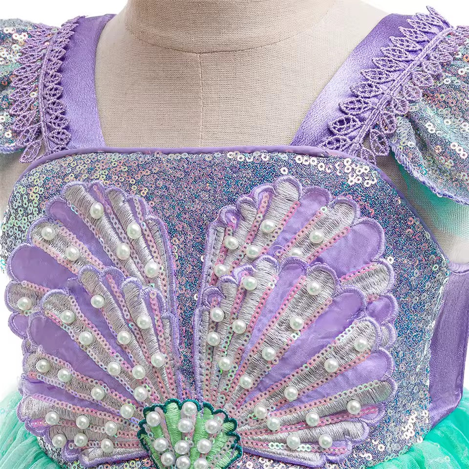 Vestito Principessa Ariel Sirenetta