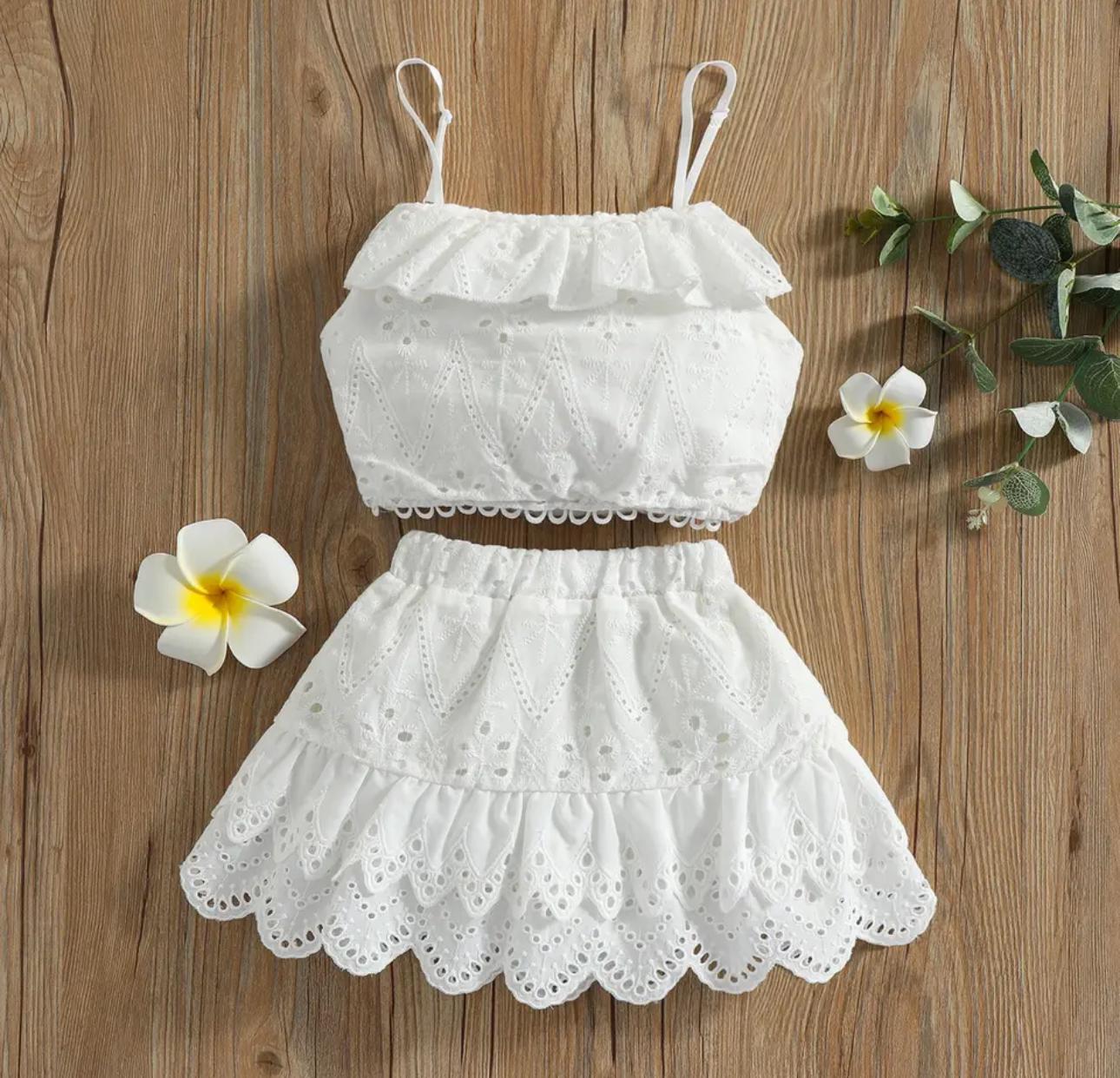 Coordinato white Lace Baby