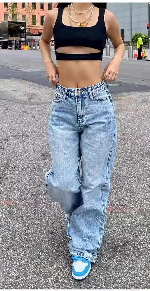 Jeans Donna Wide Leg