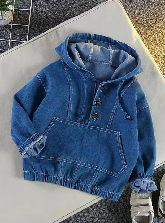 Felpa Baby Denim