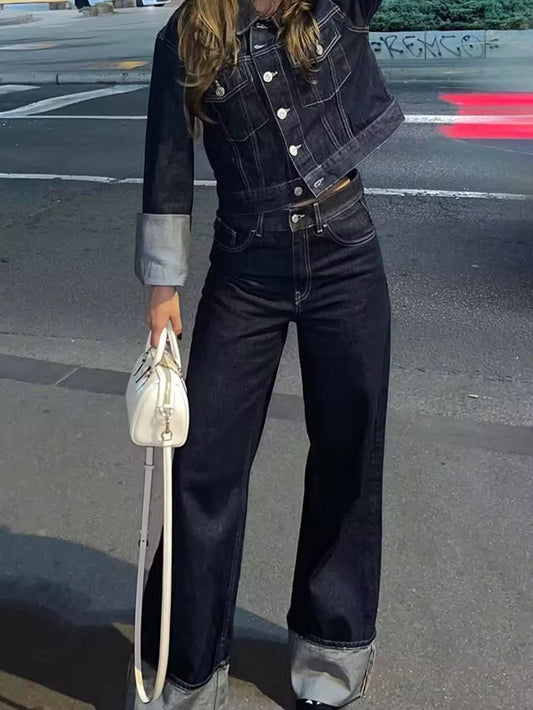 Coordinato Denim Double Cuff