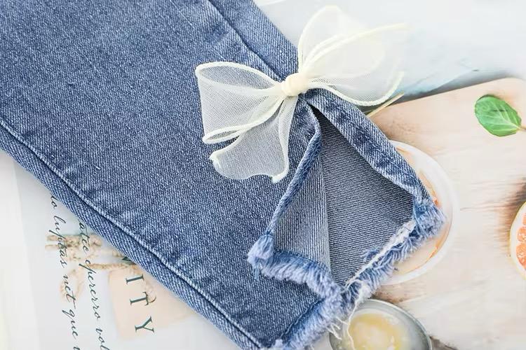 Coordinato Blouse Pois Denim