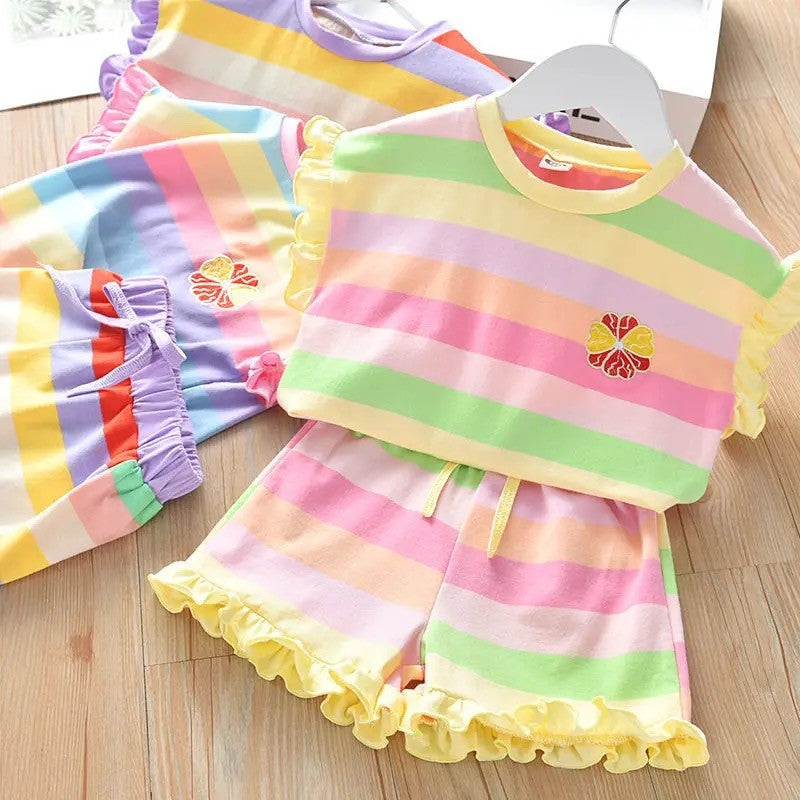 Coordinato baby Arcobaleno